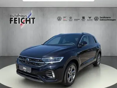 Gebraucht VW T-Roc R-line 150 PS (110 kW) 2022 Schwarz SUV