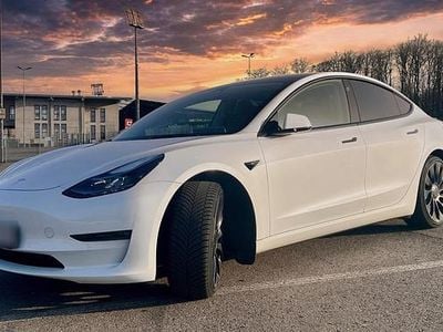 Gebraucht Tesla Model 3 Performance 377 kW (513 PS) 2021 Weiß Limousine