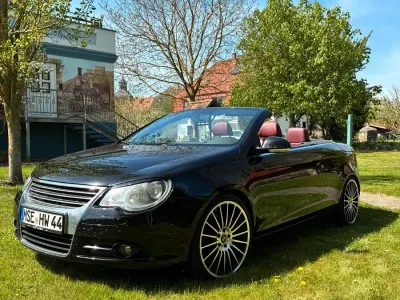 Brugt VW Eos 250 HK (183 kW) 2007 Sort Cabriolet