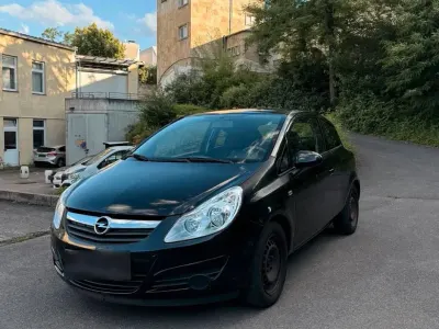 Gebraucht Opel Corsa 80 PS (58 kW) 2008 Schwarz Kleinwagen