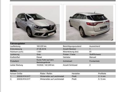 gebraucht Renault Mégane GrandTour ENERGY dCi 110 Limited Limited