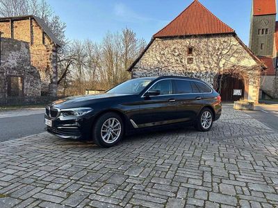 Usata BMW 530 Sport Line 252 CV (185 kW) 2017 Nero Station wagon