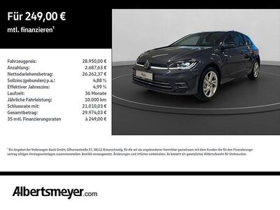 Nuova VW Polo Edition 95 CV (69 kW) 2026 Grigio Utilitaria