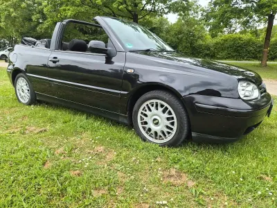 Gebraucht VW Golf 101 PS (74 kW) 2000 Schwarz Cabrio