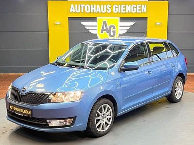 Gebraucht Skoda Rapid Ambition 105 PS (77 kW) 2014 Blau Kleinwagen