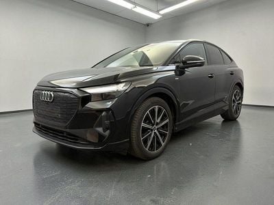 Gebraucht Audi Q4 Sportback e-tron S-Line 125 kW (170 PS) 2022 Schwarz SUV