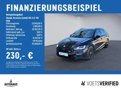 Gebraucht Skoda Octavia RS 200 PS (147 kW) 2022 Schwarz Kombi