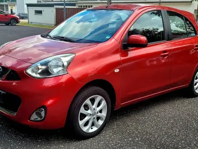 Gebraucht Nissan Micra Acenta 80 PS (58 kW) 2017 Rot Kleinwagen