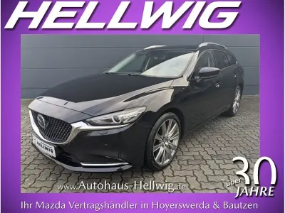 Gebraucht Mazda 6 Exclusive 360 PS (264 kW) 2024 Jet black metallic Kombi