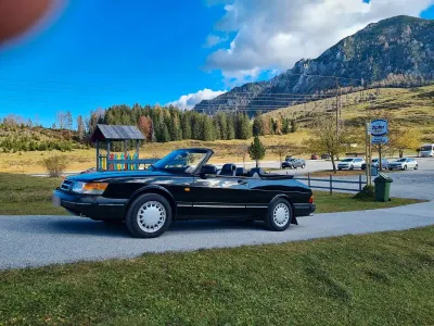 Gebraucht Saab 900 Cabriolet 136 PS (100 kW) 1991 Schwarz Cabrio