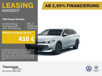 Gebraucht VW Passat Elegance 204 PS (150 kW) 2025 Silber Kombi