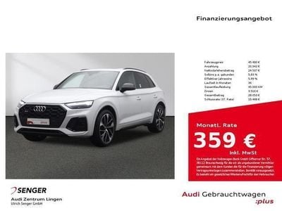 Gletscherweiß metallic Gebraucht 2022 Audi SQ5 Ambiente SUV | 47.380 € (Fairer Preis)
