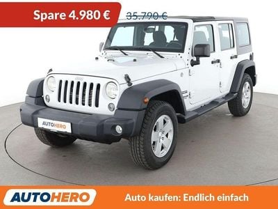 Gebraucht Jeep Wrangler Unlimited Sport 200 PS (147 kW) 2018 Weiß SUV