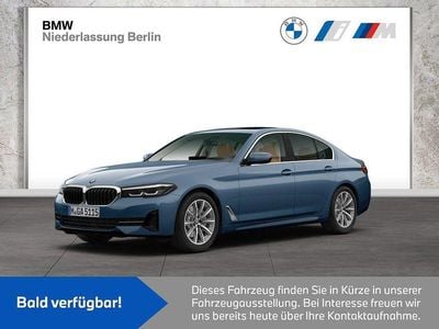 Second-hand BMW 530 286 CP (210 kW) 2023 Albastru Berlinǎ