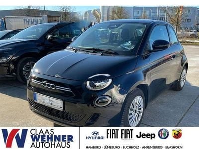 Onyx schwarz) (schwarz Gebraucht 2022 Fiat 500e Action Kleinwagen | 13.990 € (Fairer Preis)