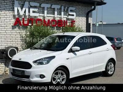 Gebraucht Ford Ka Plus Cool & Sound Edition 86 PS (63 kW) 2018 Weiß Kleinwagen