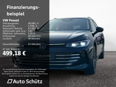 Neu VW Passat Elegance 150 PS (110 kW) 2026 Grenadillschwarz metallic sn 47 Kombi
