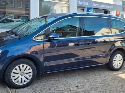 Occasion VW Sharan 177 ch (130 kW) 2014 Bleue Monospace