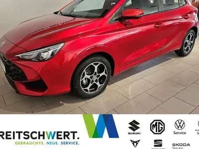 Ny MG MG3 Comfort 116 HK (85 kW) 2025 Rød Hatchback