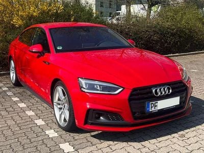 Gebraucht Audi A5 S-Line 170 PS (125 kW) 2018 Rot Coupé