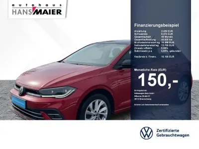 Käytetty VW Polo IQ Drive 95 HP (69 kW) 2022 Punainen Viistoperä