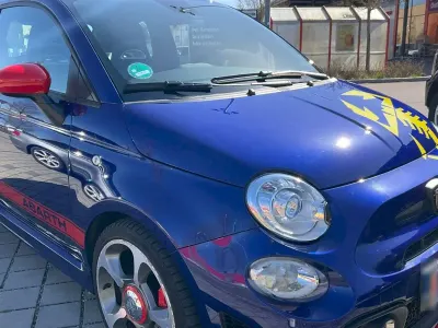 Używany Abarth 595 Competizione 179 KM (131 kW) 2021 Niebieski Coupe