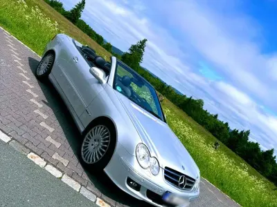 Gebraucht Mercedes CLK200 Avantgarde 184 PS (135 kW) 2006 Silber Cabrio