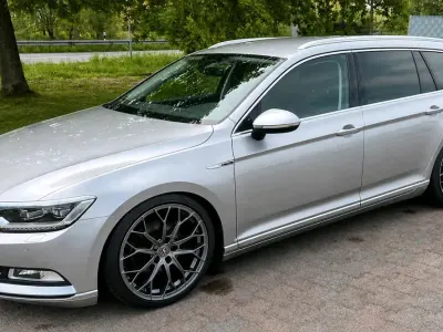 Gebraucht VW Passat R-line 120 PS (88 kW) 2018 Silber Kombi