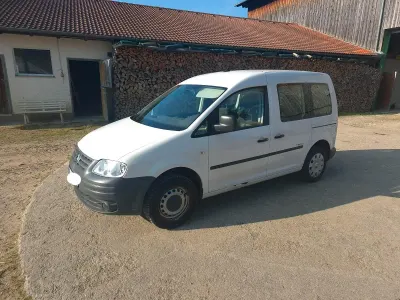 Gebraucht VW Caddy Life 102 PS (75 kW) 2010 Weiß Van / Kleinbus