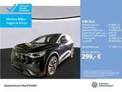 Brugt VW ID.5 Pro Performance 150 kW (204 HK) 2023 Sort SUV