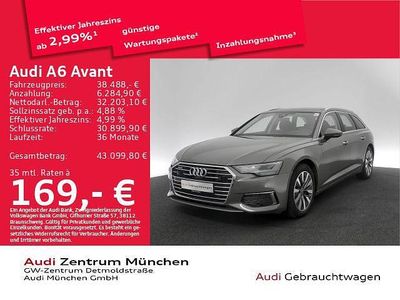Gebraucht Audi A6 Design 265 PS (194 kW) 2022 Chronosgrau metallic Kombi