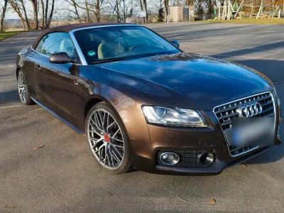 Gebraucht Audi A5 Cabriolet S-Line 211 PS (155 kW) 2011 Braun Cabrio