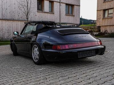 Gebraucht Porsche 911 Carrera 4 250 PS (183 kW) 1990 Schwarz Cabrio