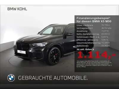 Gebraucht BMW X5 M50 Shadowline 530 PS (389 kW) 2023 Schwarz SUV