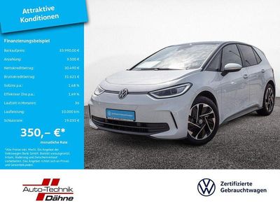 Gebraucht VW ID.3 Pro 150 kW (204 PS) 2024 Gletscherweiss Kleinwagen