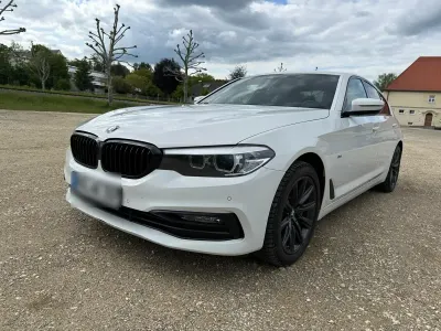Brugt BMW 530 Sport Line 265 HK (194 kW) 2017 Hvid Sedan
