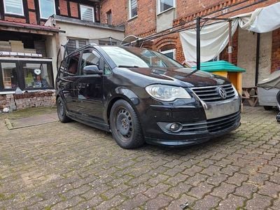 Gebraucht VW Touran Highline 170 PS (125 kW) 2007 Schwarz Van / Kleinbus