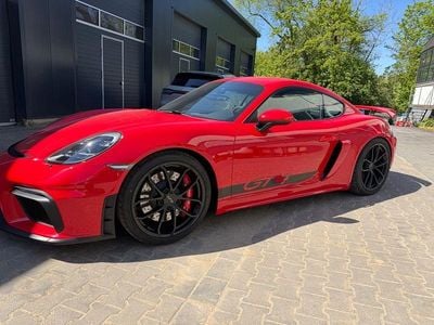 Second-hand Porsche Cayman GT4 420 CP (308 kW) 2023 Roșu Coupe