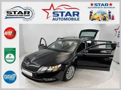 Brugt Skoda Superb Exclusive 150 HK (110 kW) 2013 Sort Stationcar