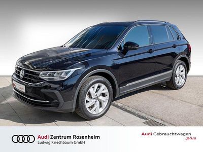 Gebraucht VW Tiguan Life 190 PS (139 kW) 2021 Schwarz SUV