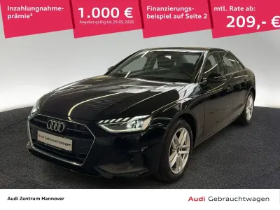 Gebraucht Audi A4 136 PS (100 kW) 2022 A2 brillantschwarz Limousine