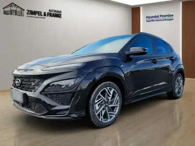 Gebraucht Hyundai Kona N Line 199 PS (146 kW) 2023 Schwarz SUV