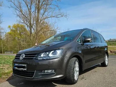 Brugt VW Sharan Highline 184 HK (135 kW) 2019 Brun MPV