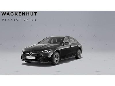 Schwarz Gebraucht 2025 Mercedes C220 AMG line Limousine | 43.900 € (Etwas zu teuer)