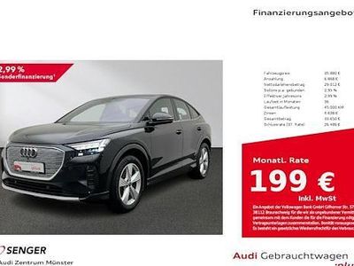 Gebraucht Audi Q4 Sportback e-tron Ambiente 219 kW (299 PS) 2022 Mythosschwarz metallic SUV