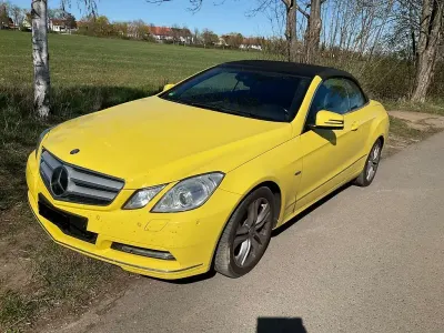 Gebraucht Mercedes E350 Elegance 231 PS (169 kW) 2011 Gelb Cabrio