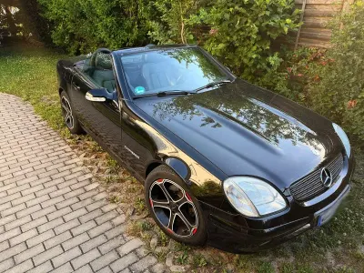 Gebraucht Mercedes SLK200 163 PS (119 kW) 2001 Schwarz Cabrio