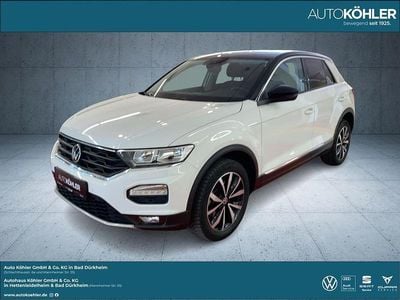 Second-hand VW T-Roc Style 150 CP (110 kW) 2021 Alb SUV