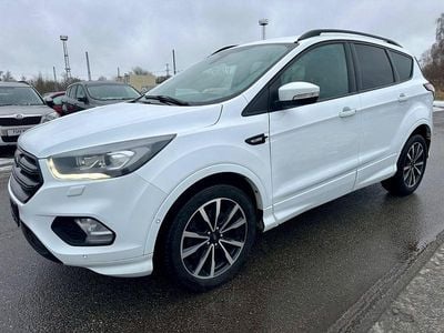 Gebraucht Ford Kuga ST-Line 120 PS (88 kW) 2018 Weiß SUV