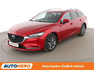 Gebraucht Mazda 6 Exclusive-Line 165 PS (121 kW) 2020 Rot Kombi